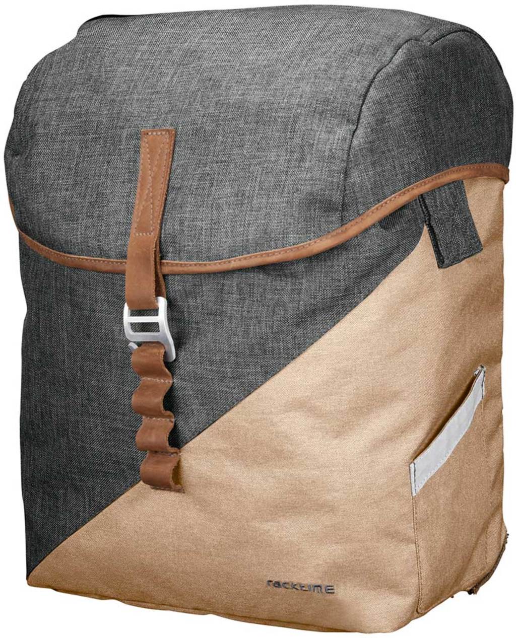 Enkele Fietstas Racktime Mia-Dust Grey/Desert Sand 17.5 Liter Enkele Fietstas Racktime Mia-Dust Grey/Desert Sand 17.5 Liter